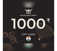 Mainland China Gift Card 1000 INR Key - INDIA