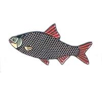 Mainly Metal Metallo Smalto Spilla Badge Spilla Pesca con L'amo Pesce Cicche