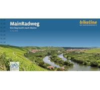 MainRadweg: Von Bayreuth nach Mainz.1:75.000, 546 km, GPS-Tracks Download, LiveUpdate