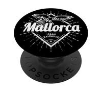 Maiorca Isole Baleari Pappagallo retrò Souvenir vintage PopSockets PopGrip Adesivo