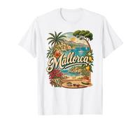 Maiorca Travel Spagna e Costa Mediterranea Maglietta