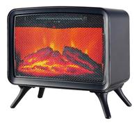 Maiosn Rouge Caminetto Elettrico Effetto Fiamma con Termmostato Regolabile 800/1600W - Sicuro Grazie alla Protezione Contro il Surriscaldamento - Ideale per Ogni Ambiente e Compatto 34x18x30cm