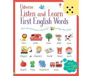 Mairi Mackinnon Sam Tapli Listen and Learn First English Word (Copertina rigida)