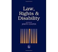 Mairian Corker Law, Rights and Disability (Tascabile)