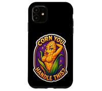 Mais caldo che gestisci questo mais pannocchia da donna sul gioco di parole della pannocchia Custodia per iPhone 11