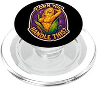 Mais caldo che gestisci questo mais pannocchia da donna sul gioco di parole della pannocchia PopSockets PopGrip per MagSafe