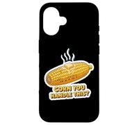 Mais caldo gestisci questo mais venditore di pannocchia sul gioco di parole della pannocchia Custodia per iPhone 16