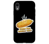 Mais caldo gestisci questo mais venditore di pannocchia sul gioco di parole della pannocchia Custodia per iPhone XR