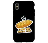 Mais caldo gestisci questo mais venditore di pannocchia sul gioco di parole della pannocchia Custodia per iPhone X/XS