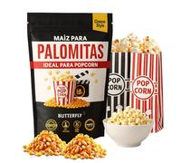 Mais per Pop Corn Butterfly 925g | Popcorn Premium Senza OGM, Vegano e Senza Glutine | Per Ricette Caramello, Flavacol e Snack Cinema in Casa
