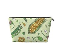 Mais Piselli Baccello Fagioli Cappero, Borsa da toilette Borsa per trucco Borsa per cosmetici Borsa da toilette da viaggio portatile