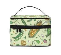 Mais Piselli Baccello Fagioli Cappero, Borsa per il trucco Borsa per cosmetici Borsa da viaggio portatile da viaggio Astuccio per matite