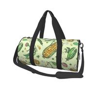 Mais Piselli Baccello Fagioli Cappero, Borsone da viaggio di grande capacità Borsa rotonda Borsa da viaggio sportiva Borsa da viaggio Borsa da fitness