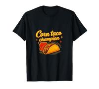 Mais Taco Champion State Pride Vintage Diner Graphic Maglietta