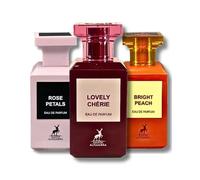 Maison Alhambra Bright Peach, Lovely cherie & Rose Petals Amazing Collection EDP