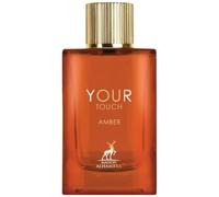 Maison Alhambra Your Touch Amber - Aromatic, Amber, Sweet, Warm - Eau de Parfum Spray Long-Lasting Fragrance for Men, 3.4 Ounce / 100 ml