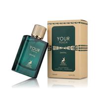 Maison Alhambra Your Touch Santal - Woody, Spicy, Aromatic, Sweet - Eau de Parfum Spray Long-Lasting Fragrance for Unisex, 100 ml