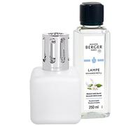 Maison berger Paris Lampe Glacon bianca + Delicat Musc Blanc 250 ml
