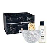 LAMPE BERGER Lampada Catalitica Cofanetto KALI Trasparente con Flacone 250ml Spl