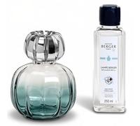 LAMPE BERGER Lampada Catalitica Cofanetto Corali Vert con Flacone 250ml Aqua Cel
