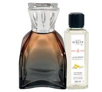 LAMPE BERGER Lampada Catalitica Lilly Nude Ambra con Flacone 250ml Fleur dOrange