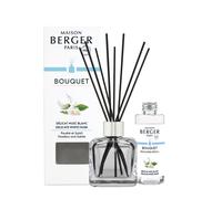 Lampe Berger Lampada Catalitica Bouquet Profumato con Bastoncini 100ml Délicat Musc Blanc
