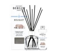 MAISON BERGER PARIS Bouquets Caresse De Coton 2 pz Diffusore con Ricarica con Bastoncini + Ricarica 100 ml Ricaricabile Cofanetto