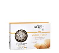 Maison Berger Paris Diffuseur Voiture Aroma Energy Zestes Toniques - Profumo per Automobile
