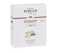 Maison Berger Paris - Diffuseur Voiture Ricarica Black Angelica - Profumo auto