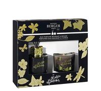 Maison Berger Paris Duo mini Bouquet e Candela Lolita Lempicka Black Edition Set V1 Diffusore a Bastoncini e Candela Profumata Set