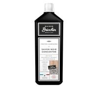 Maison BRIOCHIN - Sapone nero concentrato - Pulisce, nutre, protegge e fa brillare - tutte le superfici anche fragili - Multiuso - Olio di lino - Certificato Ecocert - Made in France - 1L