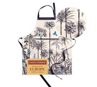 Maison d' Hermine Amazonia Grembiule 100% cotone con collo regolabile e tasca centrale nascosta Ringraziamento/Natale (70cm x 85cm)