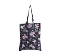 Maison d' Hermine Borsa tote da donna, 100% cotone, riutilizzabile, per la spesa, perfetta per la primavera e l'estate, 012 - Moody Florals, 17" H x 14" W (Tote Bag), 24 - Fiori moddy