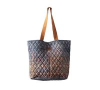 Maison d' Hermine Borse della spesa in cotone trapuntato Tote Bag con cerniera tasche piccole sacchetto riutilizzabile borsa della spesa regali di Pasqua, 06 - Imperfezione, 17.7" L x 6.7" W x 14.6" H