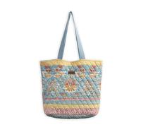 Maison d' Hermine Borse della spesa in cotone trapuntato Tote Bag Tasche con cerniera Piccolo sacchetto riutilizzabile Borsa della spesa Regali per la festa della mamma, 50 - Marchesa, 17.7" L x 6.7