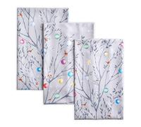 Maison d' Hermine Fairy Christmas - Canovaccio da cucina, in 100% cotone, multiuso, morbido e assorbente, salvietta, strofinaccio da bar, per Natale e giorno del Ringraziamento (50cm x 70cm)