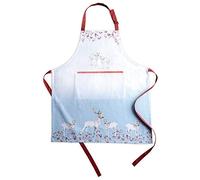 Maison d' Hermine Fairytale Forest 100% cotone Grembiule da cucina 1 pezzo con colletto regolabile e tasca centrale nascosta con lacci lunghi da donna, Uomini, Chef, Casa (70cm x 85cm)