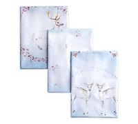 Maison d' Hermine Fairytale Forest - Canovaccio da cucina, in 100% cotone, multiuso, morbido e assorbente, salvietta, strofinaccio da bar, per Natale e giorno del Ringraziamento (50cm x 70cm)
