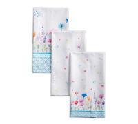 Maison d' Hermine Flower in The Field, set di 3 asciugamani da cucina multi-purpose, asciugamani da bar, primavera/estate (50 cm x 70 cm)