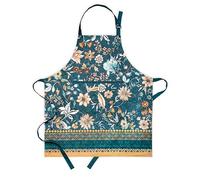 Maison d' Hermine Grembiule, 100% cotone, 1 pezzo, tracolla regolabile, grembiule con tasca centrale e nastri lunghi per donna, uomo, cuoco, loft, primavera/estate (70 cm x 85 cm), Luxury Loft, 70 x