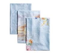 Maison d' Hermine Ibiza-Blue 100% cotone, set di 3 asciugamani da cucina Multi-Purpose | Asciugamani da bar | Primavera/Estate (50 cm x 70 cm)