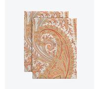 Maison d' Hermine Kashmir Paisley 100% Cotone - Set di 2 Asciugamani da Cucina, da 20 Pollici da 27.5 Pollici. Perfetto per Ringraziamento e Natale