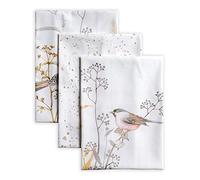 Maison d' Hermine Medow Florals-Beige Set di 3 asciugamani da cucina Multi-Purpose | Asciugamani da bar | Primavera/Estate (50 cm x 70 cm)