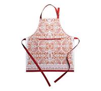 Maison d 'Hermine Orient 100% cotone 1 pezzo grembiule da cucina con colletto regolabile e tasca centrale nascosta cravatte lunghe per donna, uomo, cuoco, ristorante, casa (70cm x 85cm)