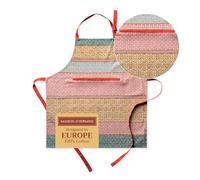 Maison d' Hermine Provence Grembiule in 100% cotone estivo con collo regolabile e tasca centrale nascosta, (70cm x 85cm)