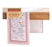 Maison d' Hermine Runner da tavola Fairy Christmas in 100% cotone per feste, cene, festività, cucina, Ringraziamento, Natale (50cm x 150cm)