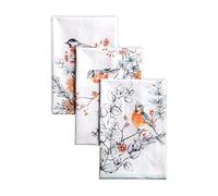 Maison d' Hermine Whitish Shabby Chique - Canovaccio da cucina, in 100% cotone, multiuso, morbido e assorbente, salvietta, strofinaccio da bar, per Natale e giorno del Ringraziamento (50cm x 70cm)