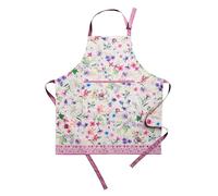 Maison d'Hermine, Grembiule da Cucina 100% Cotone con Collo Regolabile e Tasca Centrale, Lacci Lunghi Donna/Uomo, Primavera/Estate, 12 - Chardon, 85cm x 70cm