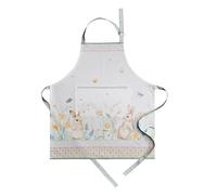 Maison d'Hermine, Grembiule da Cucina 100% Cotone con Collo Regolabile e Tasca Centrale, Lacci Lunghi Donna/Uomo, Primavera/Estate, 14 - Rugiada di Pasqua, 85cm x 70cm