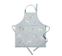 Maison d'Hermine, Grembiule da cucina da donna, 100% cotone, con tasca, per cucina, giardinaggio, cameriera, cameriera, 19 - Barnyard Carino, 27.50"x31.50"